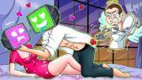 Skibidi Toilet Multiverse : TV Man Falls In Love With Tv Woman!! – Skibidi Toilet 2D Animation