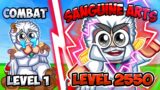 Starting Over As Garp And Getting All Fighting Styles – Blox Fruits