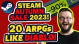 Steam AUTUMN Sale 2023! 20 Action RPG games like Diablo!