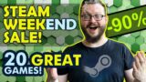Steam Weekend Sale! HOT DEALS! 20 Discounted Games!