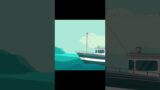 Stickman boat comes to the rescue #stickman #animation #shorts