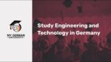 Study Engineering and Technology in Germany
