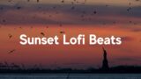 Sunset Lofi Beats | Tranquil Dusk over New York City Sky (60 Minutes)