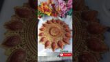 Terracotta Diya plate decoration #viral #shorts