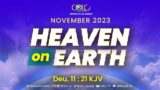 Thanksgiving Service || Heaven on Earth