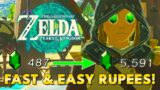 The BEST and EASIEST Rupee Farm in Zelda Tears of the Kingdom (Earn Rupees FAST)!