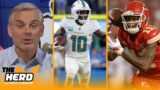 The Herd | Colin Cowherd reacts Tyreek Hill sympathizes with Marquez Valdes-Scantling
