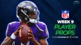 The NFL Week 9 Player Prop Picks Show | The Early Edge