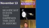 The Surprising Events of November 13: Unveiling History's Hidden Secrets