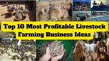 Top 10 Most Profitable Livestock Farming Business Ideas || Animal Farming Business Ideas