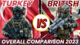Turkey Vs Uk Military Comparison 2023 | Turkey | UK | British | Military Comparison | Subscribe
