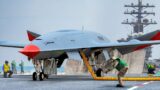 US Testing a New Massive Drone on its Aircraft Carrier