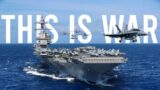 USS Gerald R. Ford Carrier and F-18 Rushed into battle quickly in Mediterranean Sea!