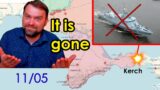 Update from Ukraine | Ukraine hit the Kerch Port and the New Ruzzian Ship | Awesome News