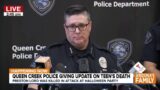 Watch LIVE: Queen Creek police to give update on teen boy’s death at Halloween party