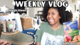 Weekly Vlog | Huge Hauls, Spending Time With the Fam, Book Mail, Cooking & More!