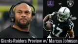 What We Need To see from DJ + Giants-Raiders Preview