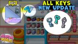 Where to find all the keys new update! new secrets avatar world not toca life world