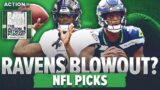 Why The Baltimore Ravens Will CRUSH Seattle Seahawks! NFL Week 9 Picks | The Action Network Podcast