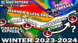 Winter Outlook 2023 – 2024 Strong El Nino Could Result in Much Bigger Snow Chances This Winter?!?