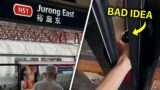 Worst Thing To Do On Trains In Singapore