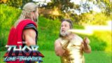Zeus teaches Thor to use Thunderbolt – Father figure Zeus | Thor Love and Thunder – Deleted Scene