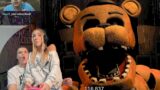 beating FNAF with my girlfriend…