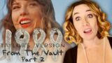 "is this about HARRY???" Vocal coach reacts VAULT TRACKS of 1989 (Taylor's Version) | Part 2