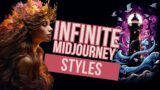 /tune = INFINITE styles now in Midjourney! Here is 30 that I discovered!