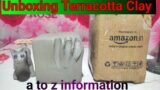 unboxing terracotta clay from Amazon |  Mitti kaha se kharide