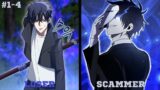 [1-4]He Was A Loser Until He Scammed A Goddess & Stole A Regressor's Powers | Manhwa Recap