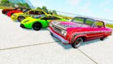 oco vs Pixar Car,Tow Mater vs DOWN OF DEATH -BeamNG.Drive – Live via OneStream Live