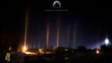 Real UFO Sightings || Strange Phenomena in the Sky || UAP || OVNI 2024 || Light Pillars in the sky