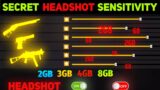 Free Fire Max Auto Headshot Trick 2023 Sensitivity | 2gb, 4gb, 6gb Ram Headshot Sensitivity Setting