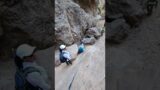 Goldstrike Canyon Hot Springs | Climbing down using Ropes | Pickupsports | Hiking Adventures | 53