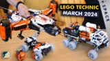 2024 March LEGO Technic Space Sets – Designer Presentation (features & new parts)