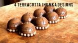 4 Terracotta Jhumka Designs | Terracotta Jewellery