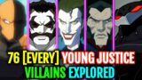 76 (Every) Young Justice Villains – Backstories Explored In Detail