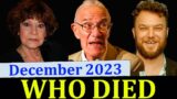 9 Famous Celebrities Who Died Today 22nd December 2023 | Stars Who Died