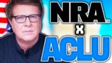 A SURPRISING ALLY: THE ACLU COMES TO THE RESCUE OF THE NRA…