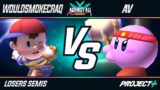 Against All Odds – Losers Semis – WouldSmokeCraq (Ness) VS Av (Kirby)