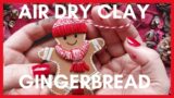 Air Dry Clay Gingerbread Men – Terracotta Air Dry Clay