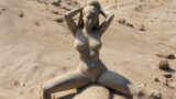 Art: Beautiful sandstone statues of women found in the Egyptian desert.
