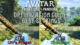 Avatar: Frontiers of Pandora | OPTIMIZATION GUIDE | Every Setting Tested | Best Settings