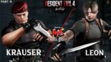 (BOSS FIGHT) KRAUSER LEON's MAJOR – Resident evil Remake (PART 9) Survival Horror game – DEMiGOD