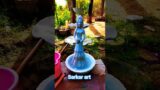 Beautiful handmade terracotta fountain