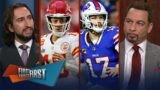 Bills snap Cowboys win streak, Chiefs beat Pats & Wildes excommunicated | NFL | FIRST THINGS FIRST