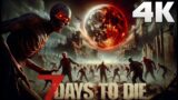 Blood Moon Horde – Crazy Zombies Attack – I survived Day 42 – 7 Days To Die