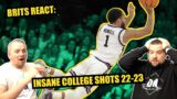 British Reactions To The MOST INSANE SHOTS of 2022-23 College Basketball Season!