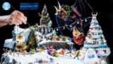 Building the Christmas on berk Island Diorama of Polymer Clay Sculpting